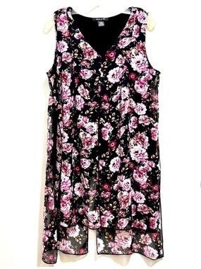 Adele & May Women’s Floral Sleeveless Tunic